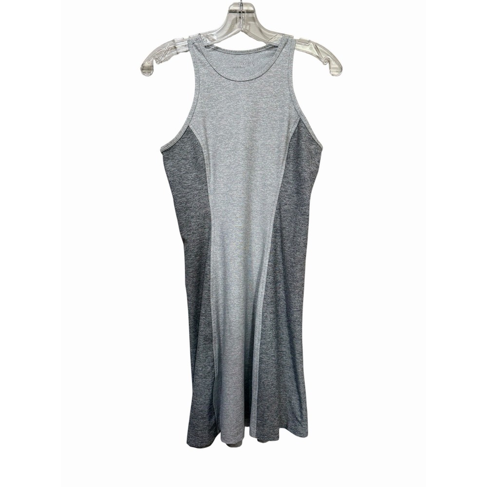 Outdoor Voices Small Athena Dress Gray Racerback Tennis Pickleball B17
